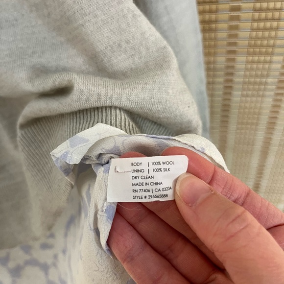 Club Monaco Floral Underlay Spring Sweater - Picture 4 of 10